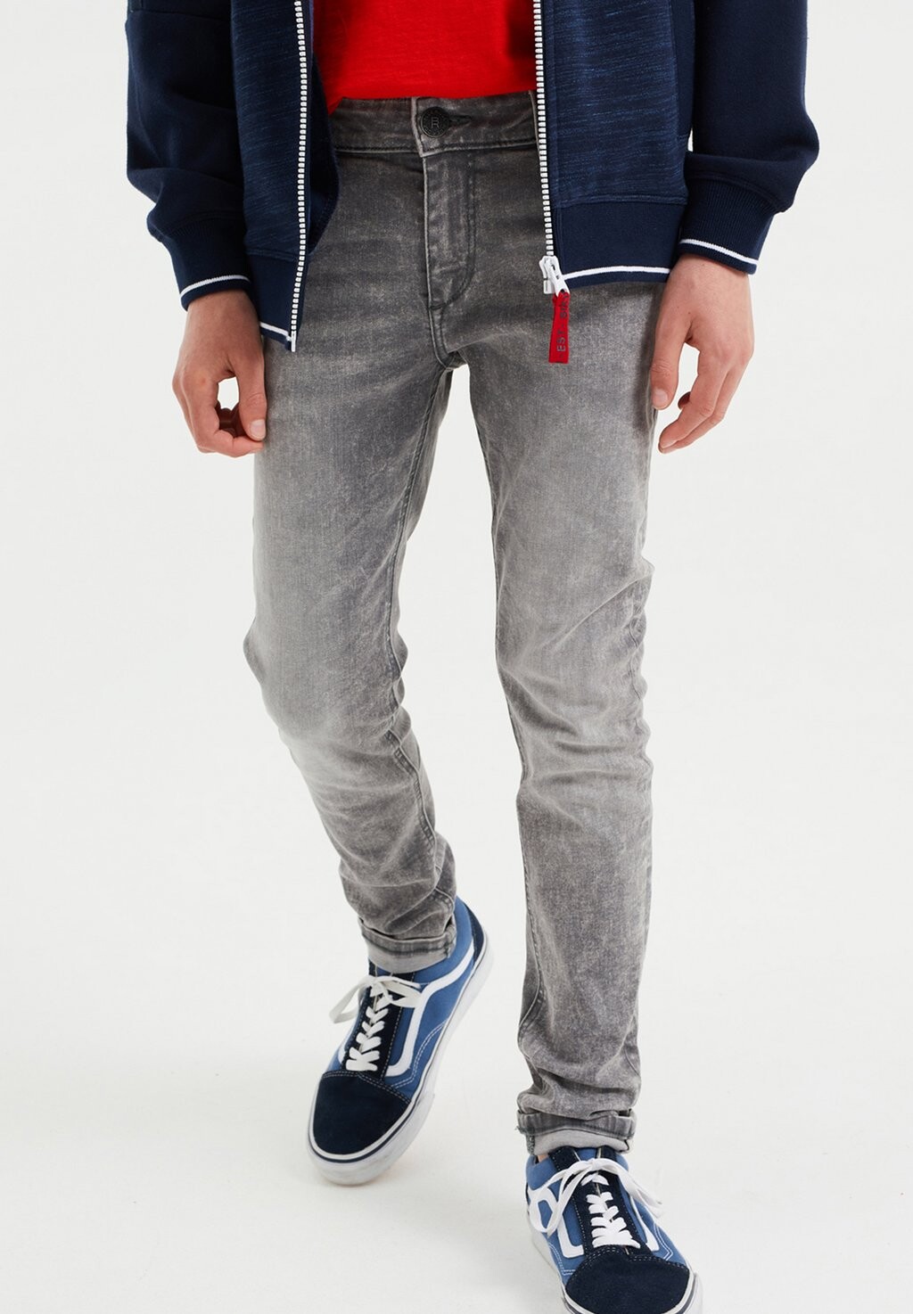 

Джинсы Slim Fit BLUE RIDGE WE Fashion, цвет grey