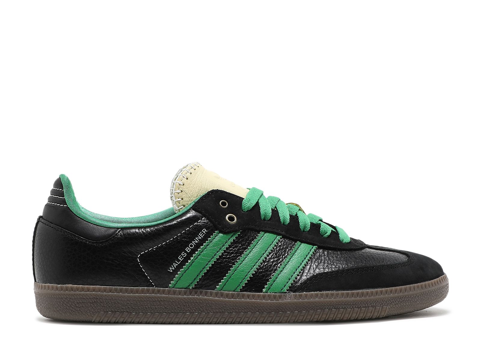 

Кроссовки adidas Wales Bonner X Samba 'Black Green', черный