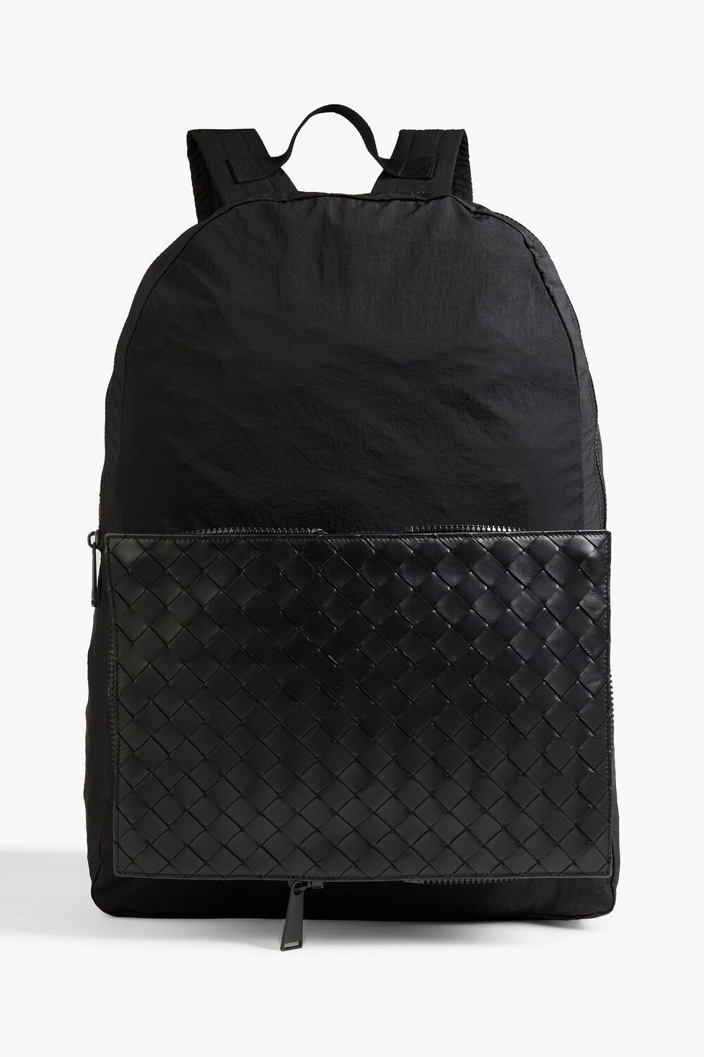 

Рюкзак Intrecciato из кожи и ракушек BOTTEGA VENETA, черный