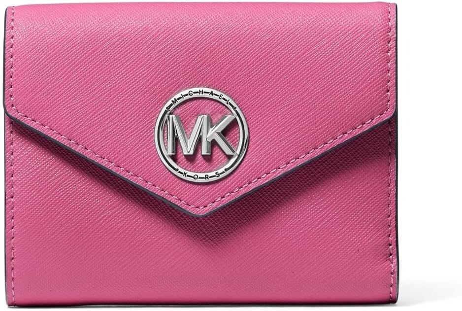 

Кошелек Michael Kors Greenwich Medium Envelope Trifold, цвет Deep Fuchsia