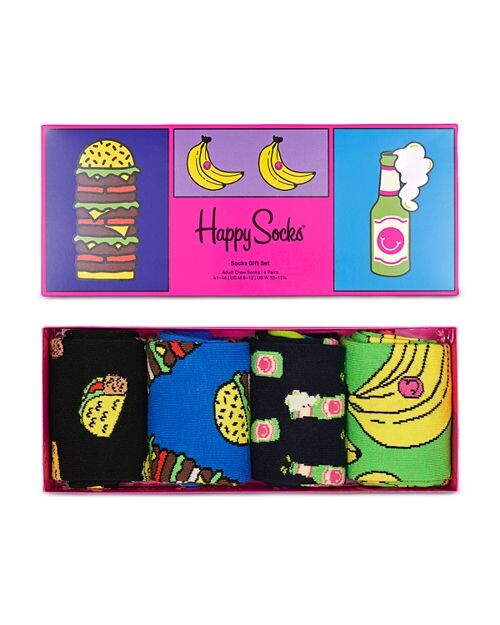 

Подарочный набор носков Yummy Crew, упаковка из 4 шт. Happy Socks, цвет Multi