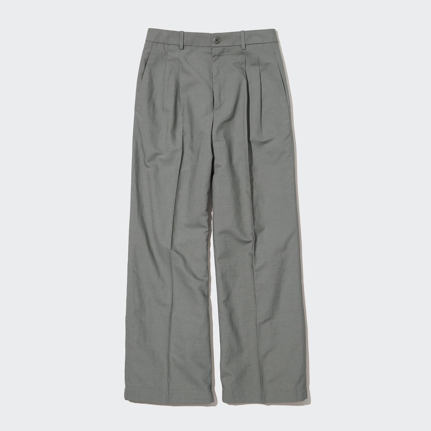 

Брюки UNIQLO льняные, оливковый, Зеленый
