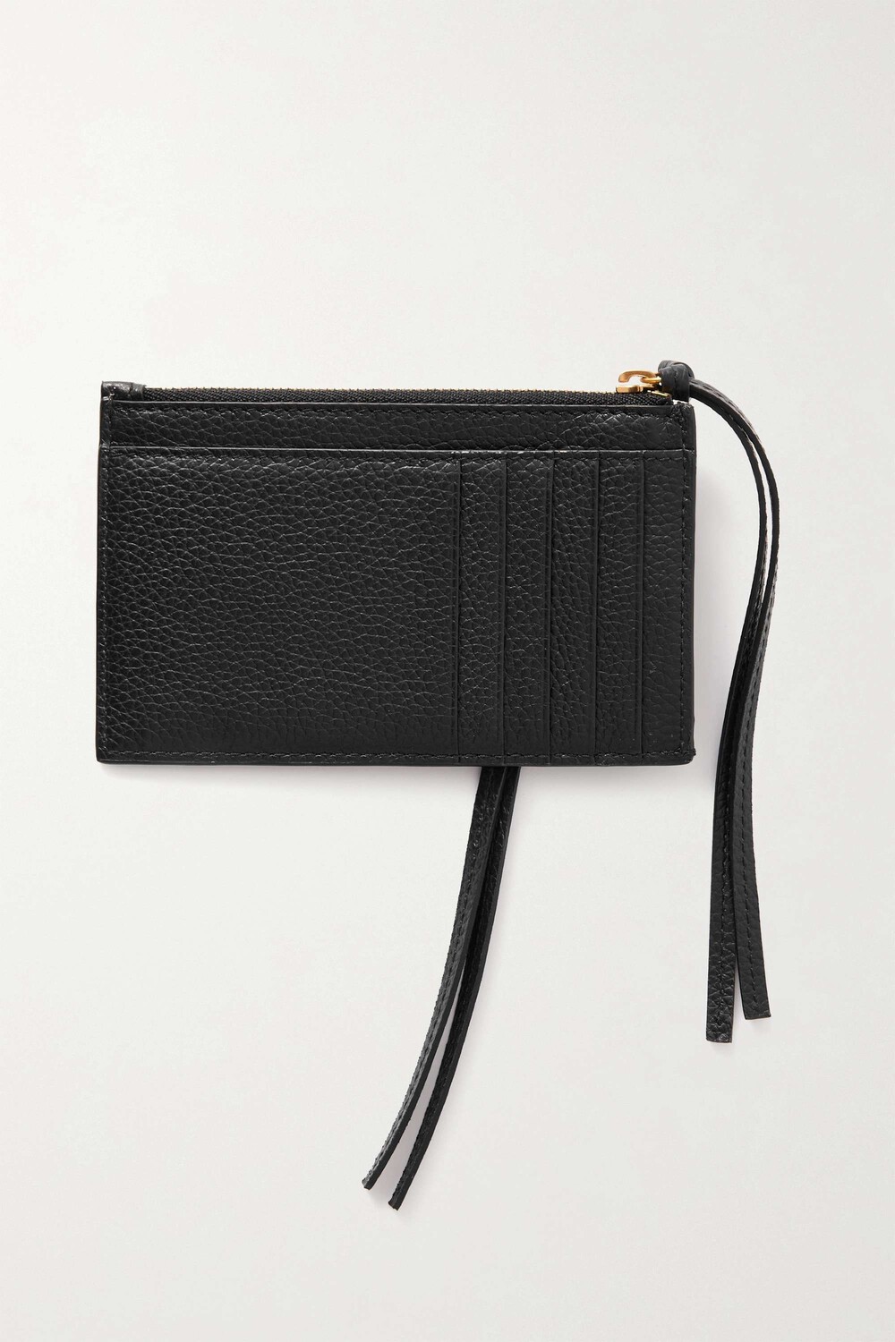 

BALENCIAGA картхолдер Neo Classic из фактурной кожи, черный