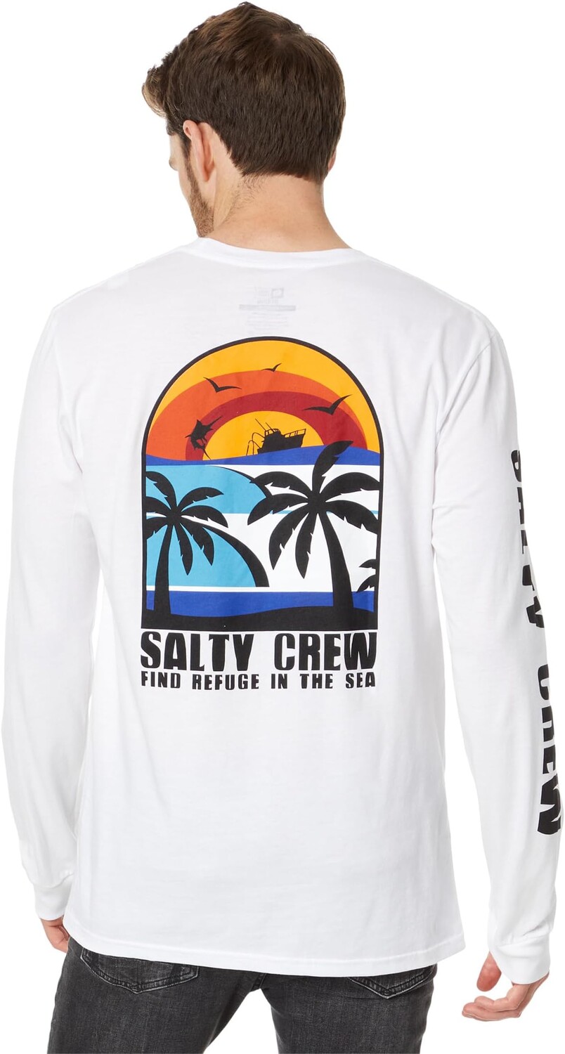 

Футболка Beach Day Premium с длинными рукавами Salty Crew, белый