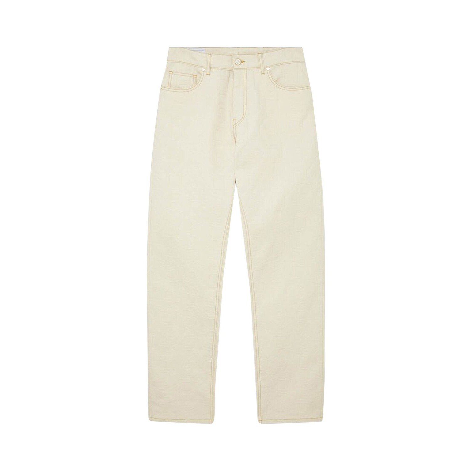 

Джинсы прямого кроя Casablanca Monogram Off White