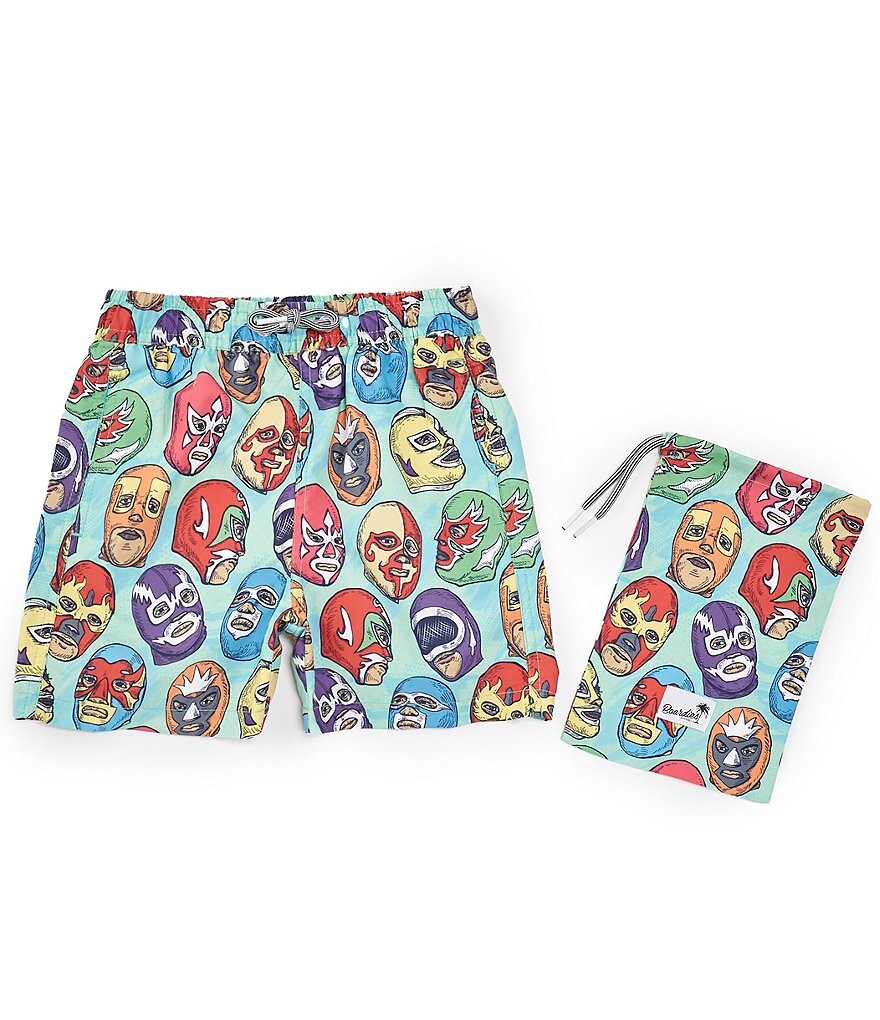 

Шорты для плавания Boardies Little/Big Boys 2–10 Lucha Libre, зеленый, Серый, Шорты для плавания Boardies Little/Big Boys 2–10 Lucha Libre, зеленый