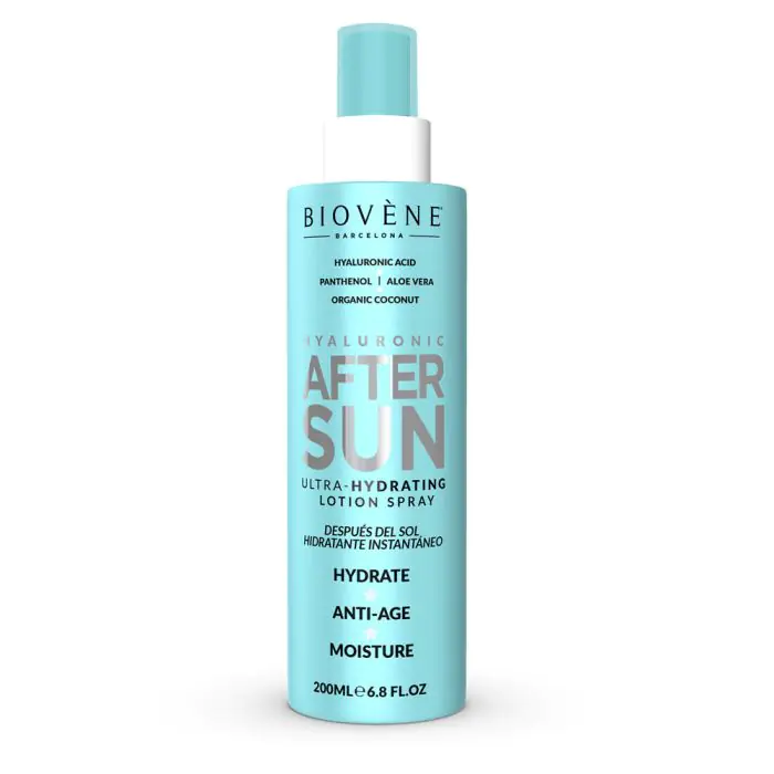 

Средство после загара aftersun hyaluronic loción Biovène, объем 200 мл