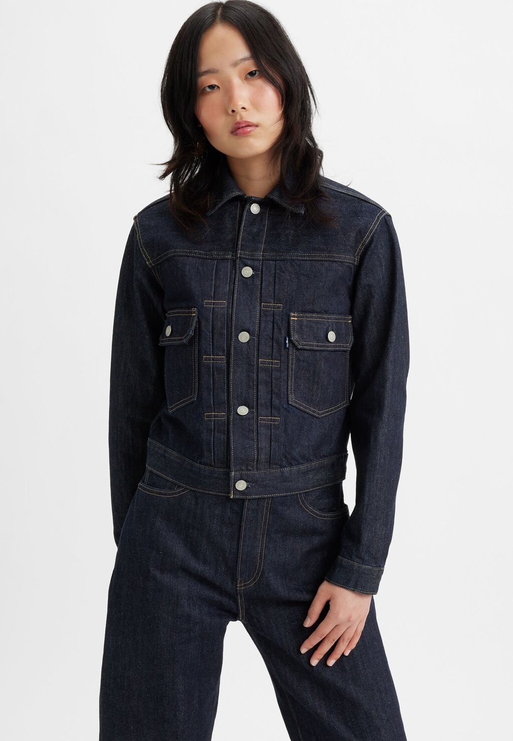

Джинсовая куртка Levi's MOJ MIJ CLASSIC TYPE, цвет raw denim