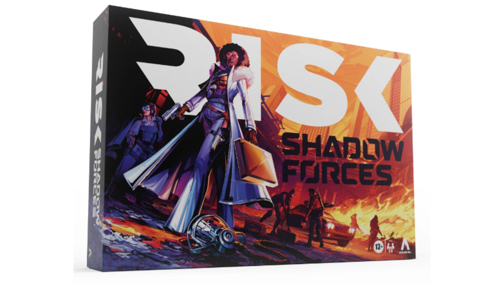 Hasbro Avalon Hill Risk Shadow Forces, немецкая версия осмоловская н игроки