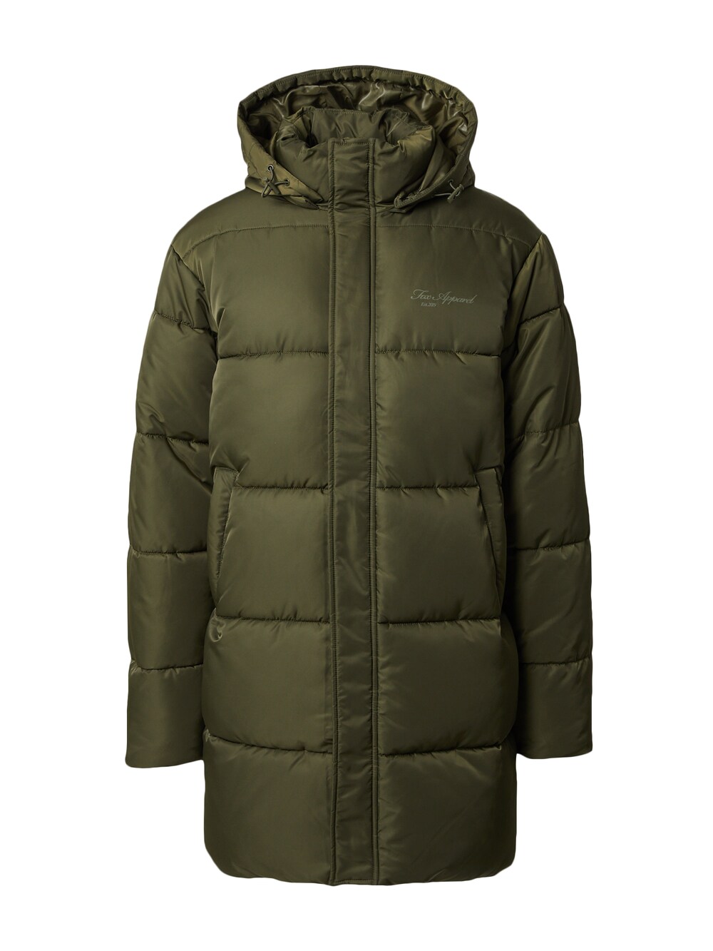 Зимнее пальто DAN FOX APPAREL Alessio, оливковый/темно-зеленый