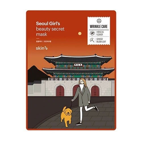 

Антивозрастная тканевая маска против морщин 20г Skin79, Seoul Girl's Beauty Mask
