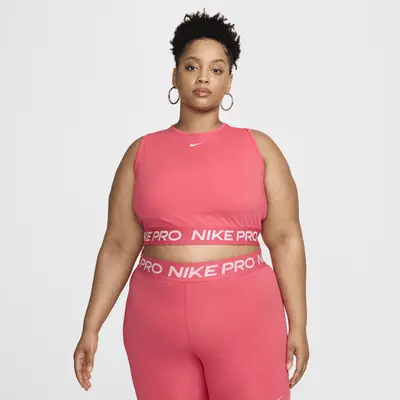 

Футболка Nike Pro, цвет Aster Pink/Pinksicle/White