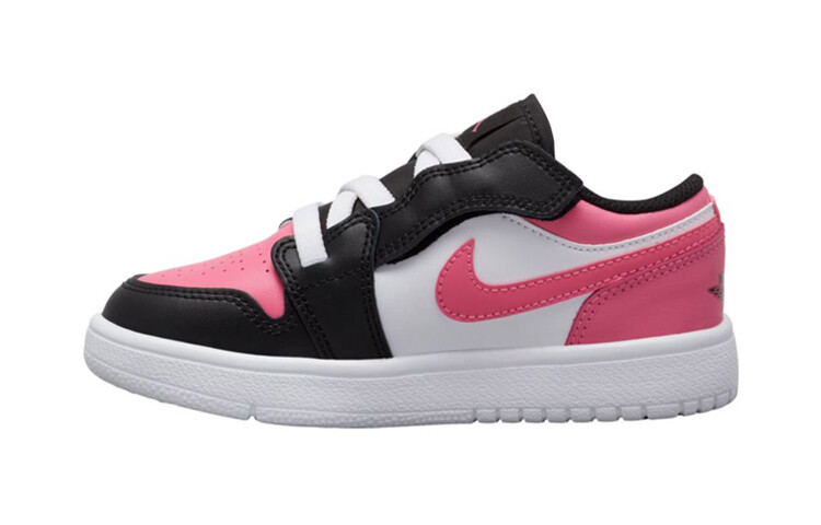 

BP Jordan Air Jordan 1 Винтажные баскетбольные кроссовки Черный/Розовый/Белый