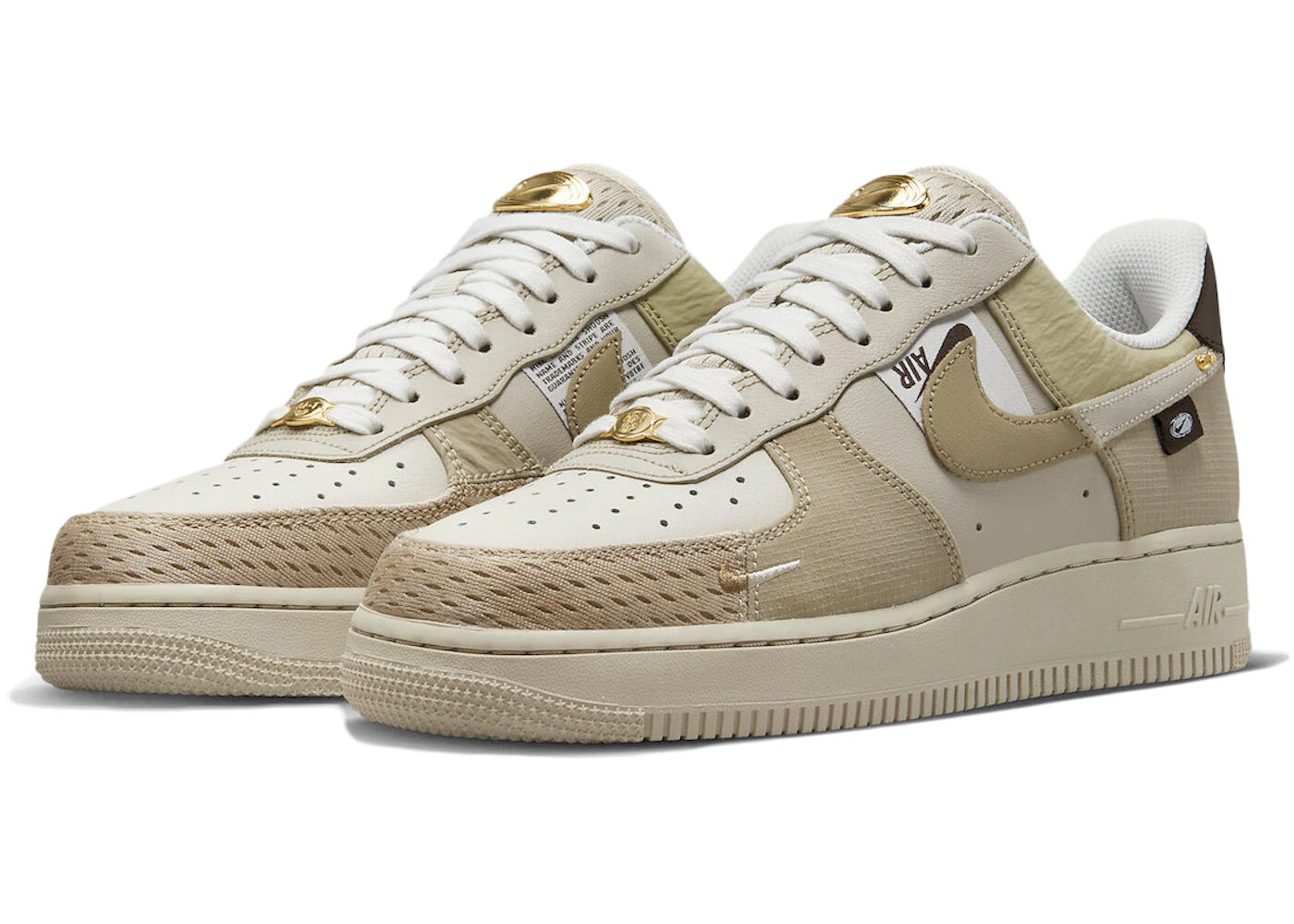 

Кроссовки женские Nike Air Force 1 Low Bling (2022), бежевый