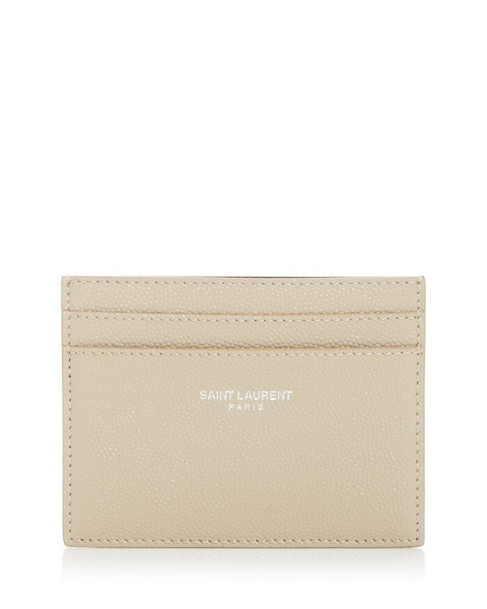 

Визитница из шагреневой кожи Saint Laurent