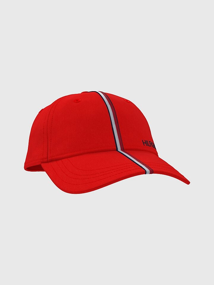 

Бейсболка в полоску с логотипом Tommy Hilfiger