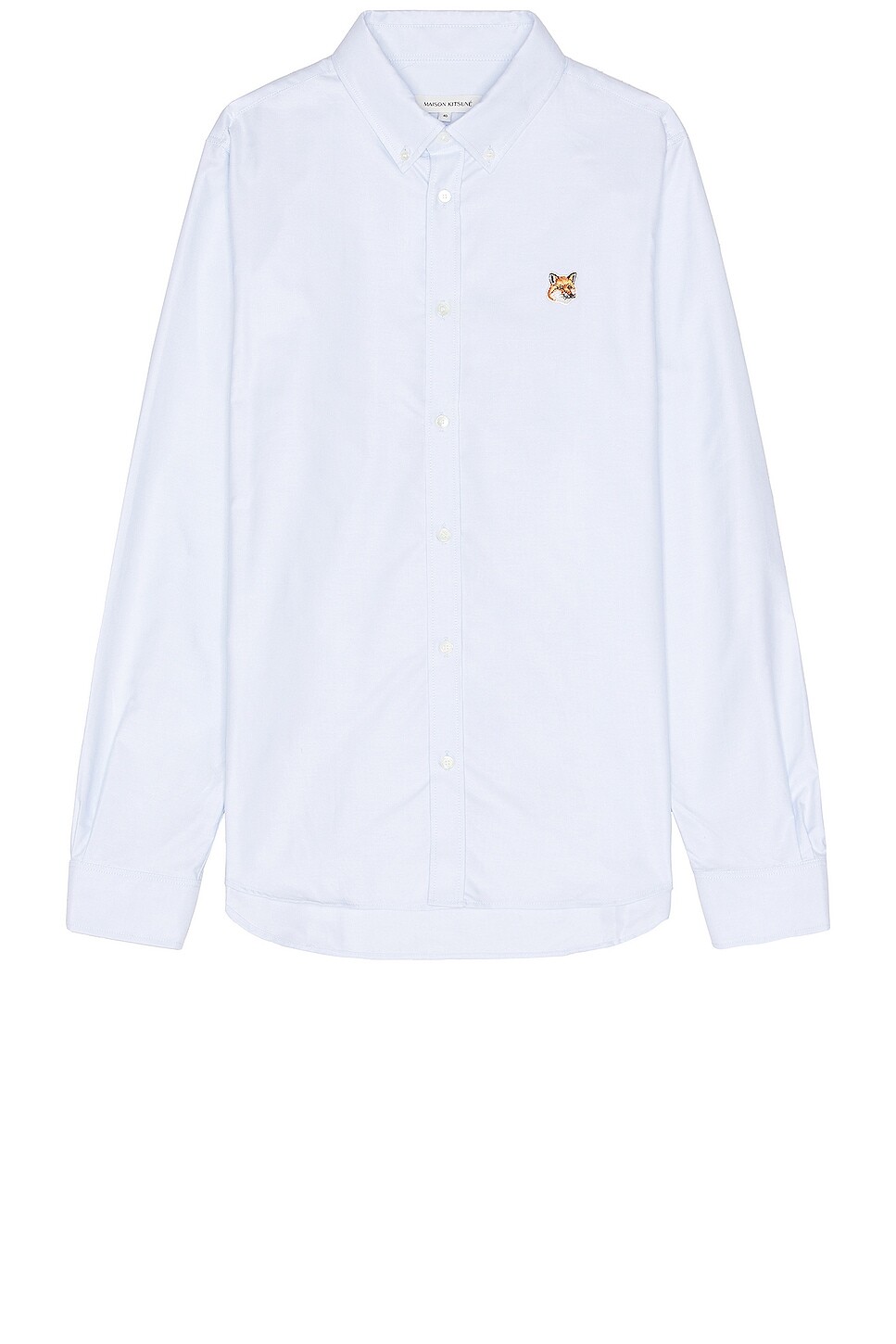 

Рубашка Maison Kitsune Button Down Classic, цвет Light Blue
