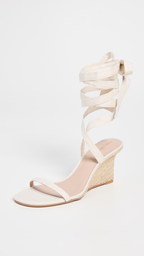 

Эспадрильи Reformation Alessa Wedge, кремовый