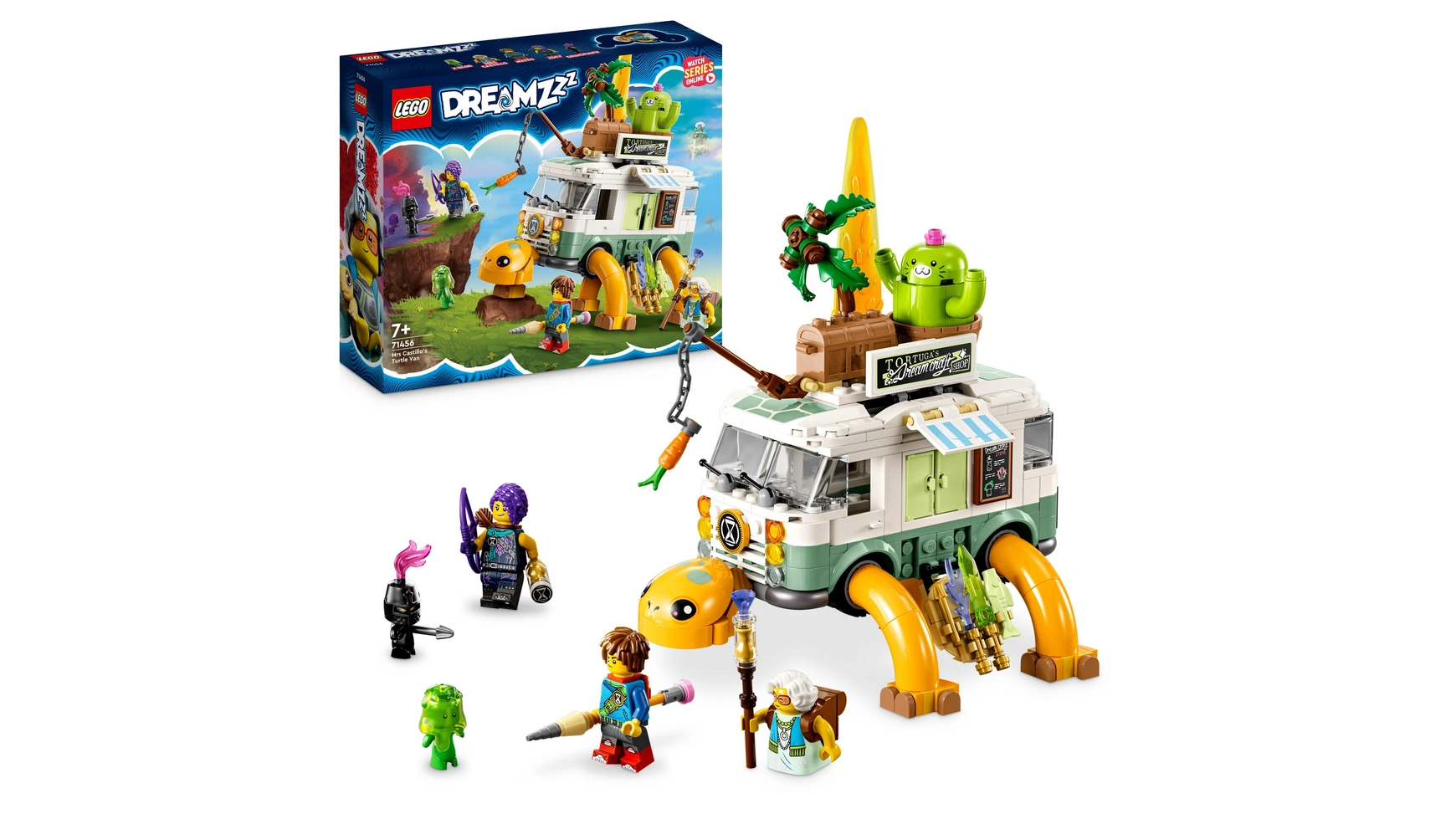Lego DREAMZzz Набор Автодом-черепаха миссис Кастильо конструктор lego dreamzzz 71460 космический автобус мистера оза