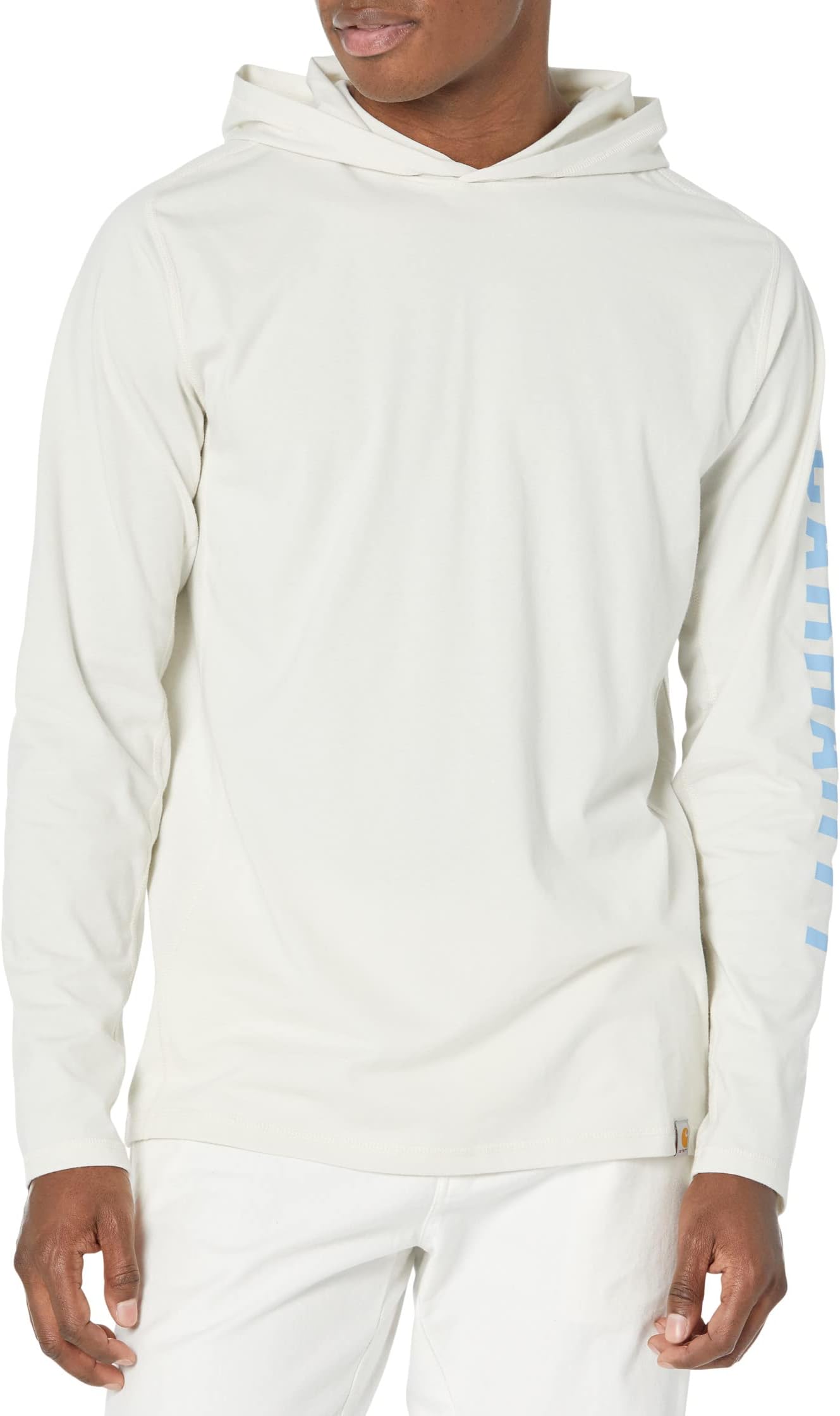 цена Толстовка Force Relaxed Fit Midweight Long Sleeve Logo Graphic Hooded T-Shirt Carhartt, цвет Malt