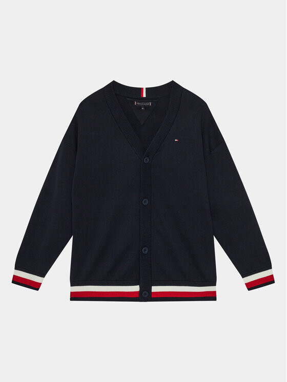 

Кардиган стандартного кроя Tommy Hilfiger, синий