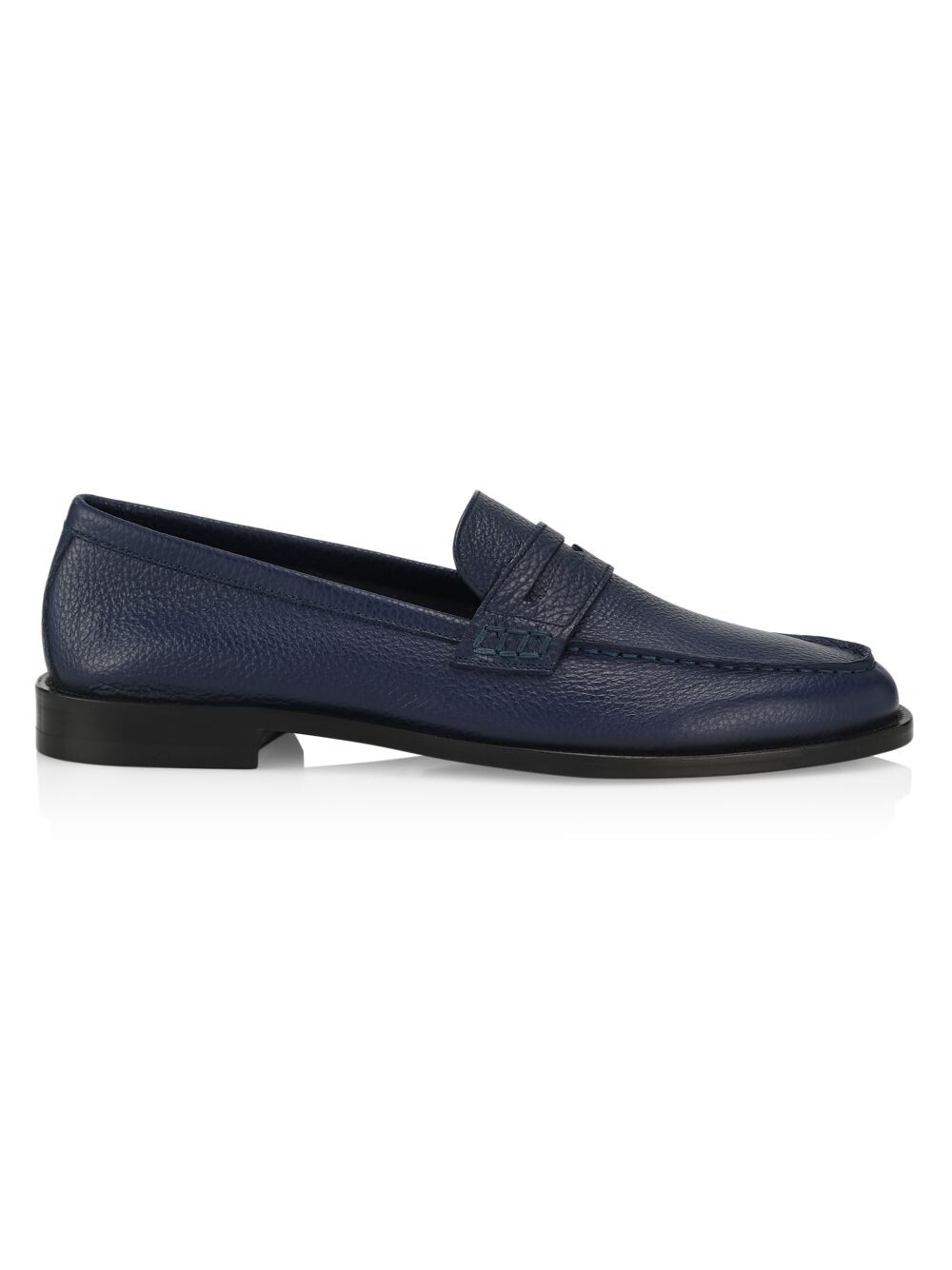 

Кожаные пенни-лоферы Perry Manolo Blahnik, синий
