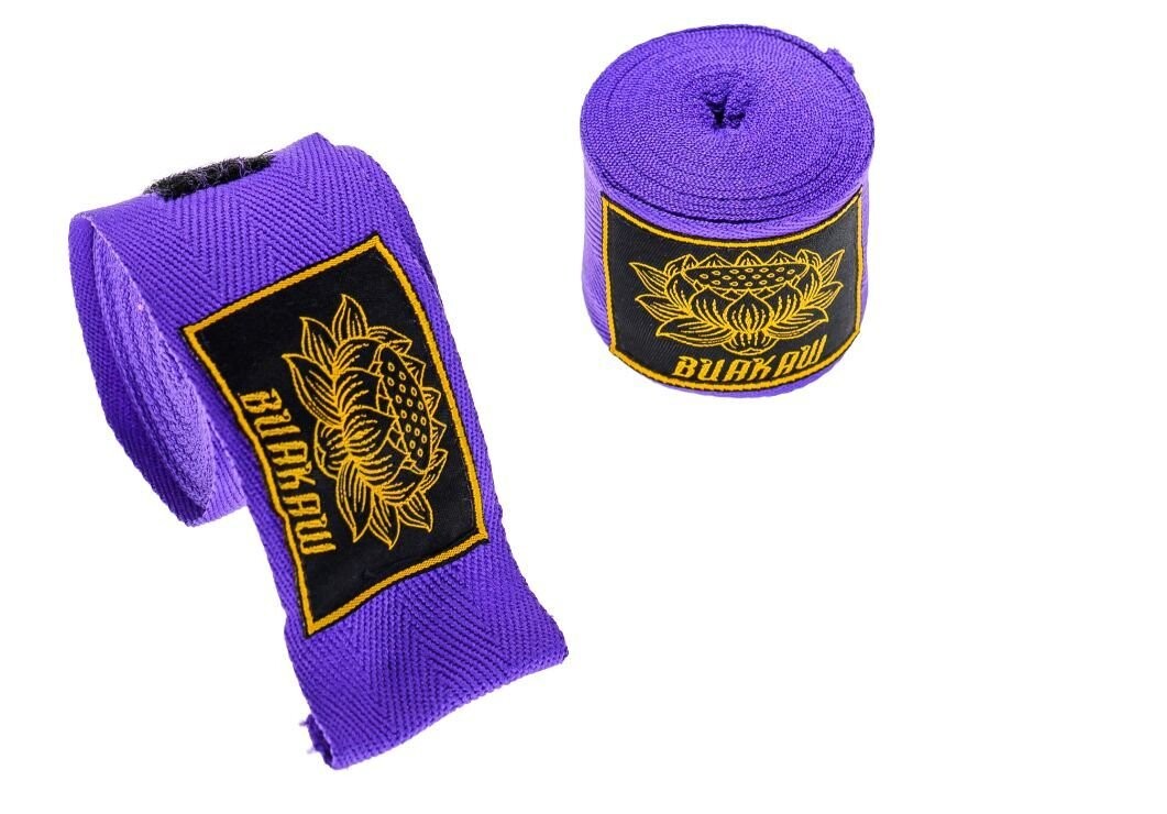 

Боксерские бинты Buakaw, фиолетовый