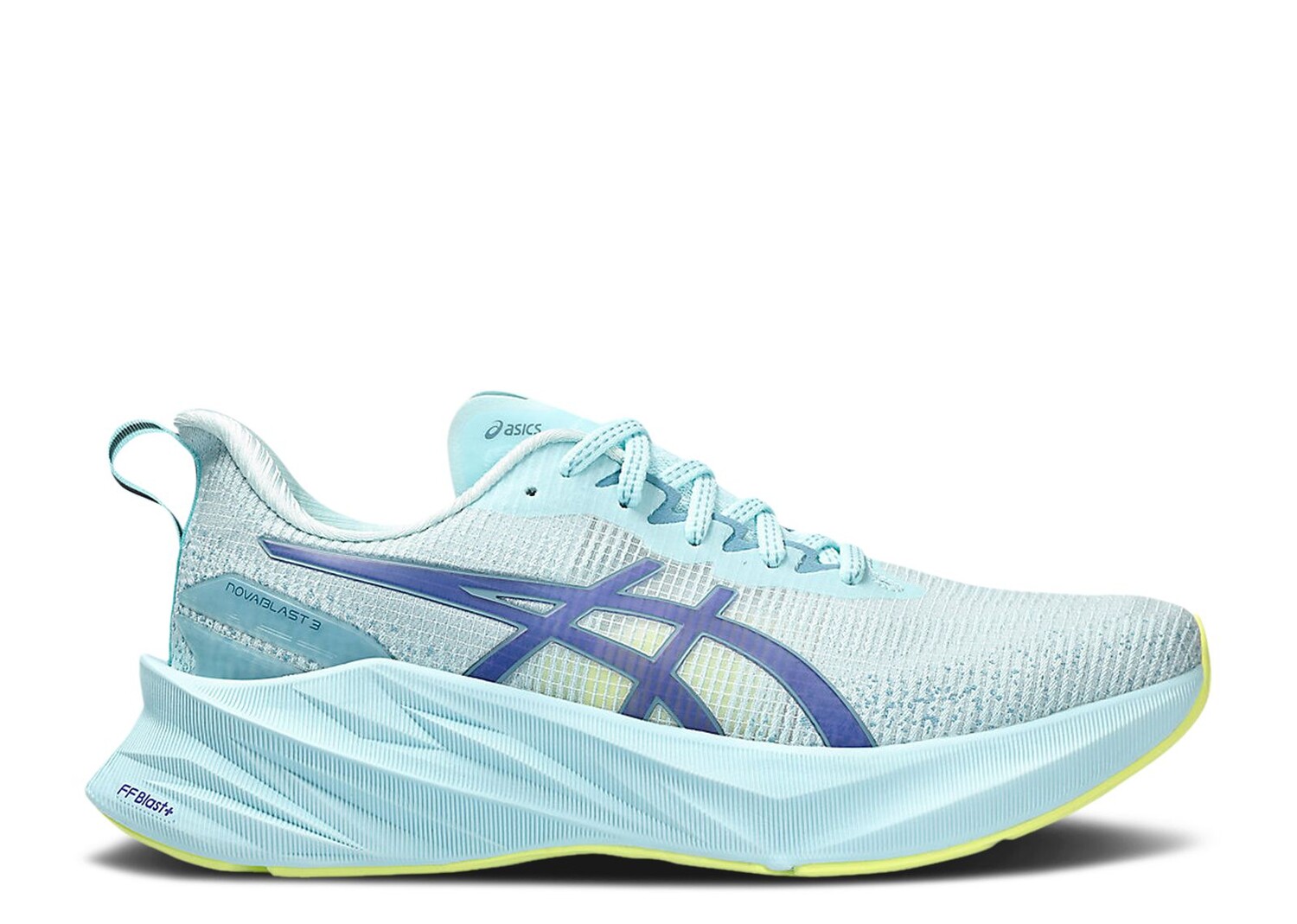 

Кроссовки ASICS Wmns Novablast 3 Le 'Aquamarine Palace Purple', синий