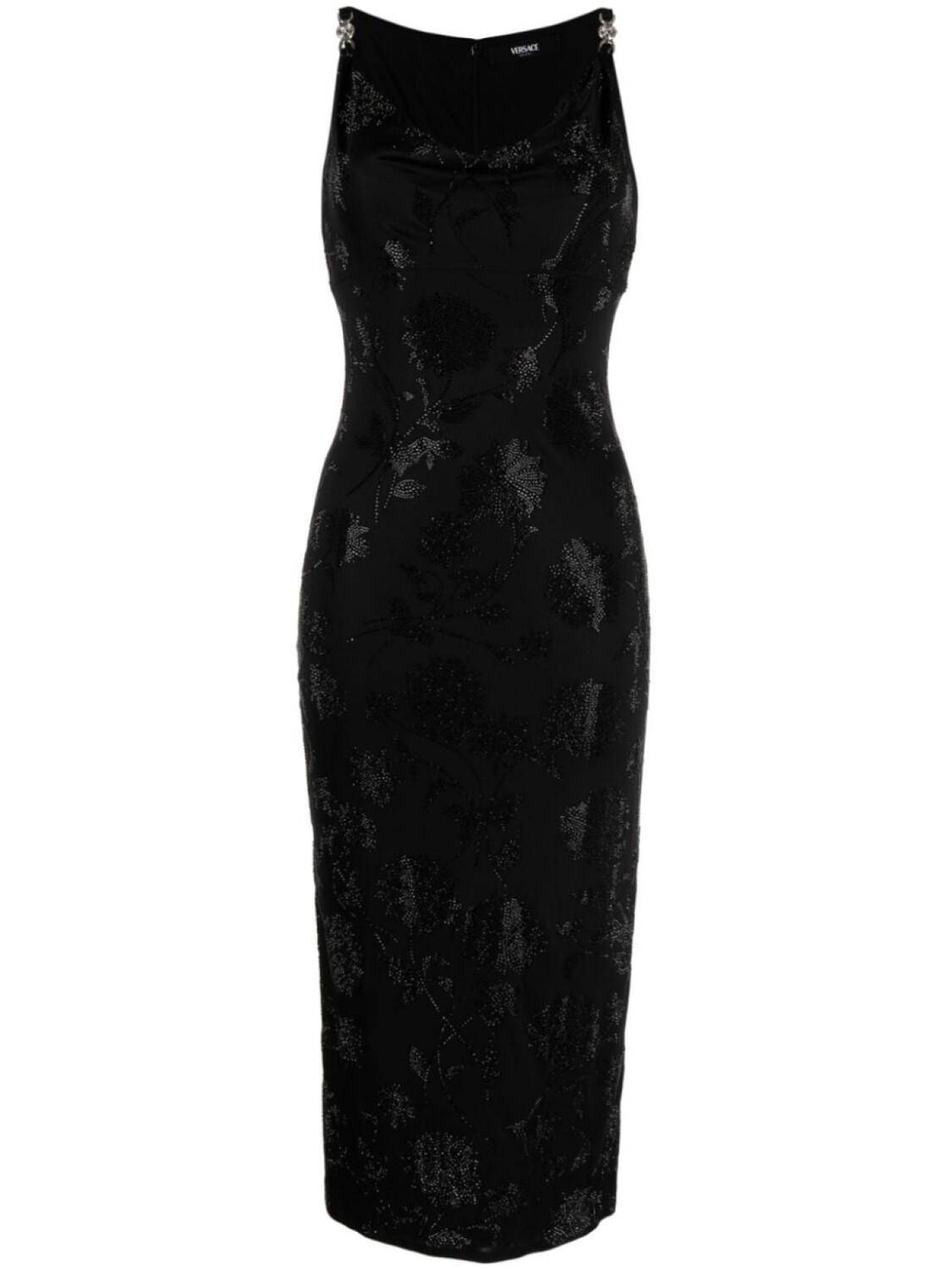 

Versace платье Medusa '95 со стразами, черный