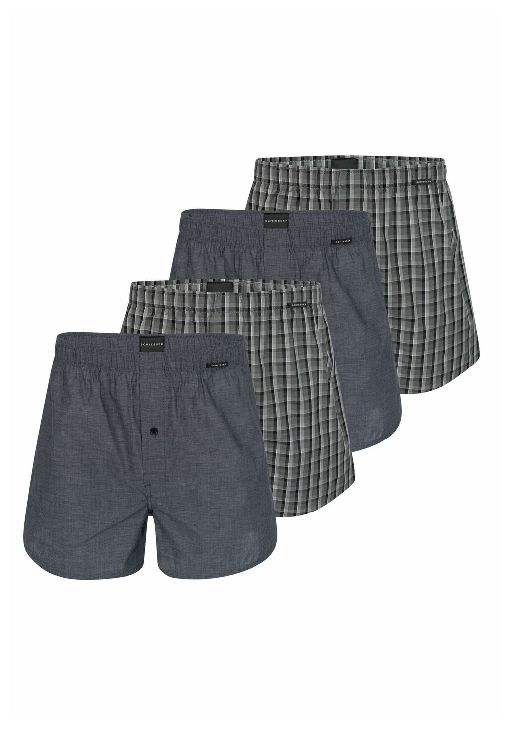 

Боксеры 4ER PACK WEB Schiesser, черный