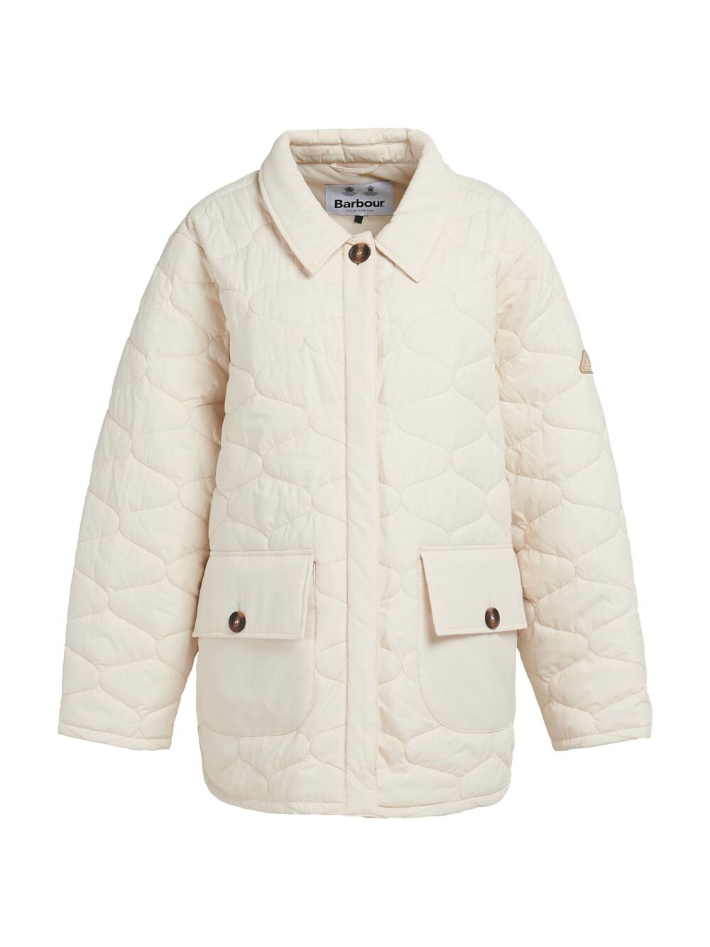 

Свободная стеганая куртка Leilani Barbour, Plus Size, Серый