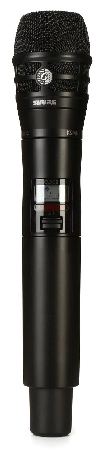 

Беспроводной ручной микрофонный передатчик Shure QLXD2/KSM8 — диапазон J50A