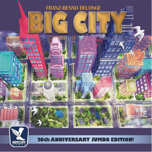 

Настольная игра Big City: 20Th Anniversary Jumbo Edition Mercury Games