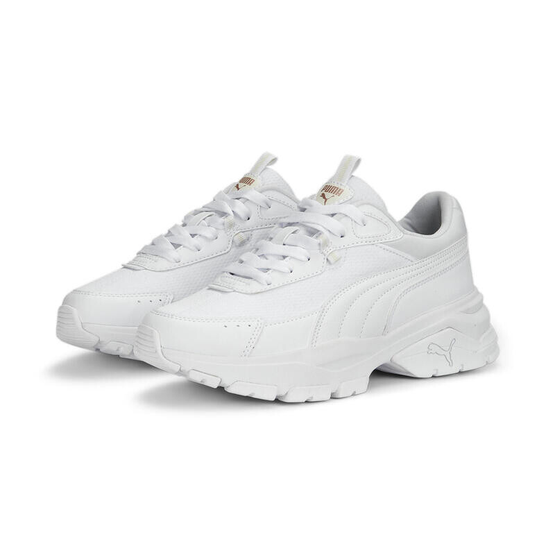 

Кроссовки Cassia Via Женские PUMA Белое Розовое Золото Теплый Металлик