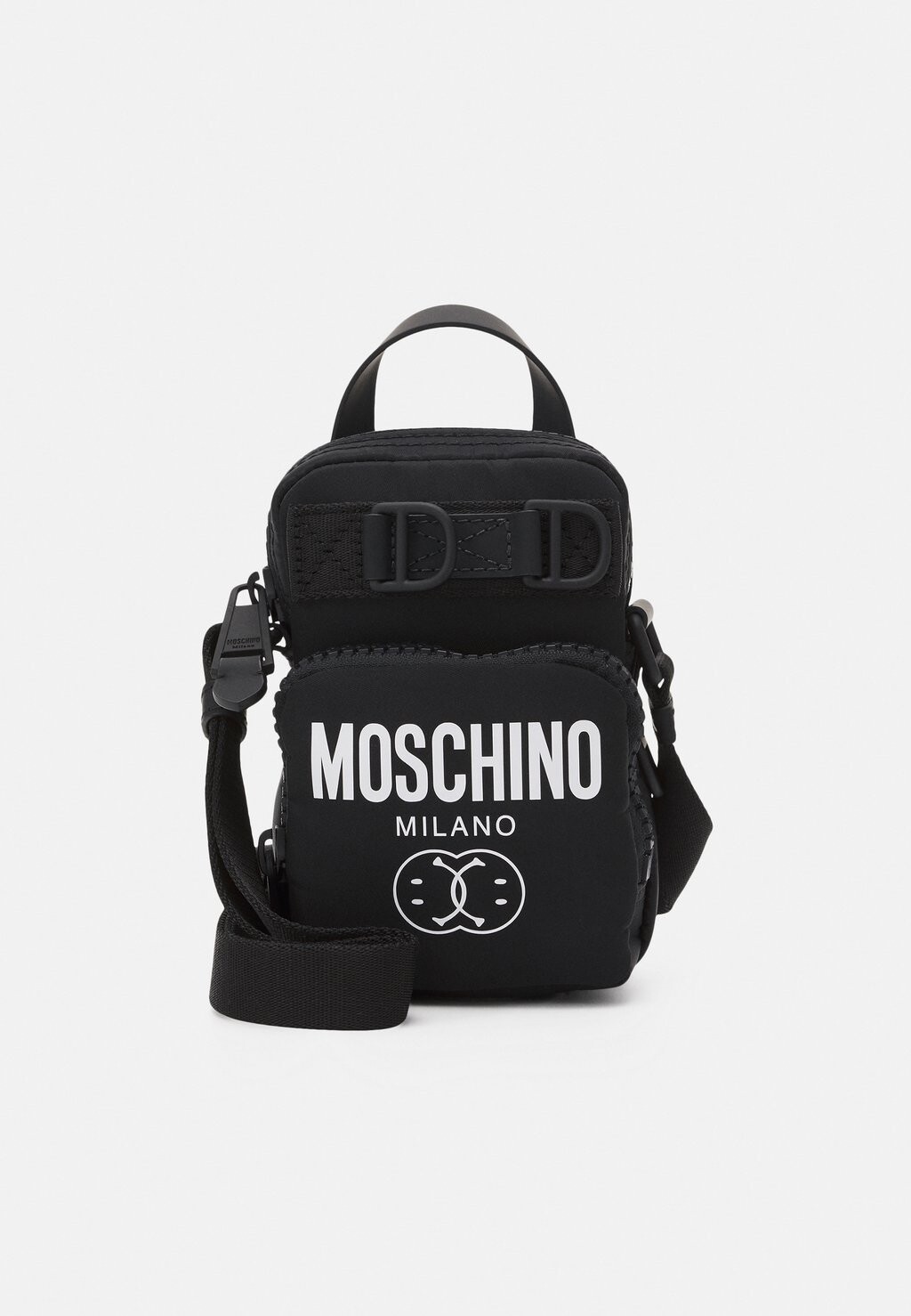 

Сумка MOSCHINO DOUBLE SMILE LOGO, цвет fantasy black