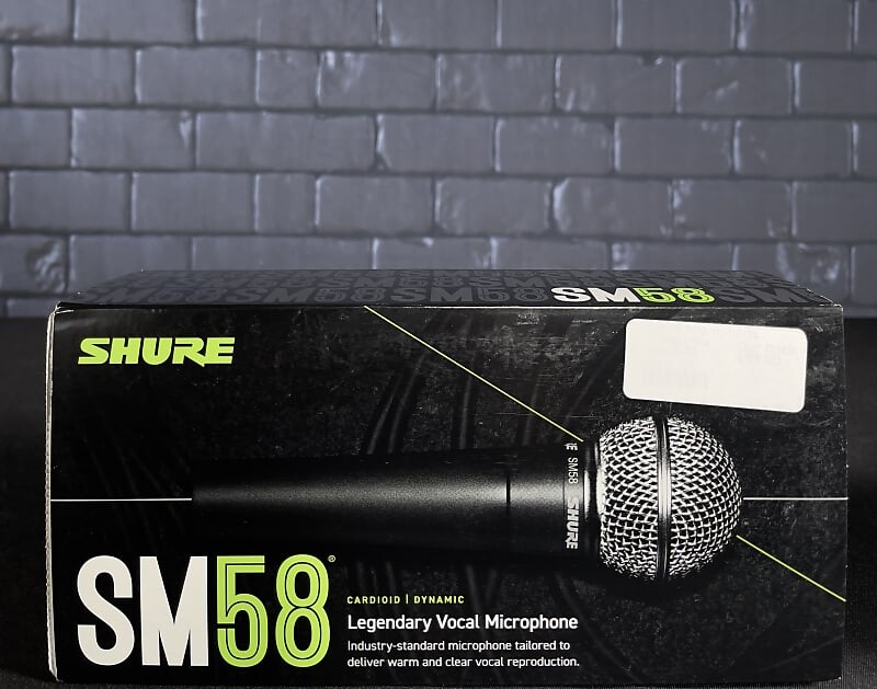 

Динамический микрофон Shure SM58 Handheld Dynamic Microphone