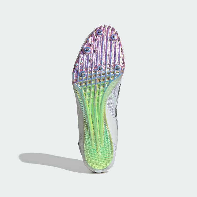 

Мужские легкоатлетические кроссовки adidas Adizero Finesse, цвет Cloud White / Core Black / Green Spark