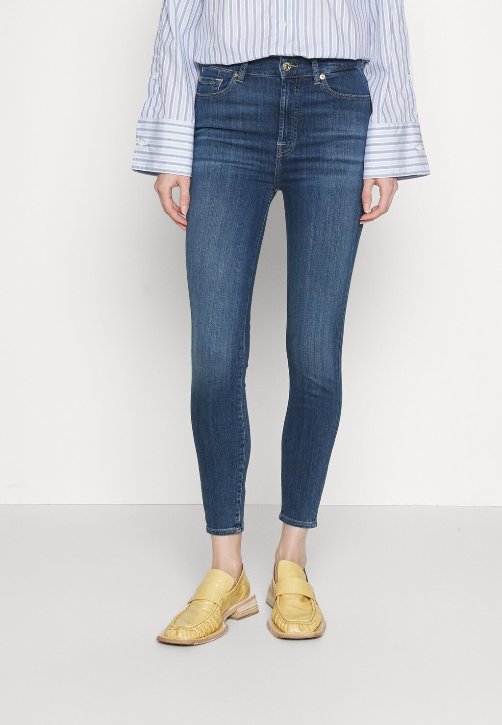 

Джинсы Skinny Fit 7 for all mankind, синий