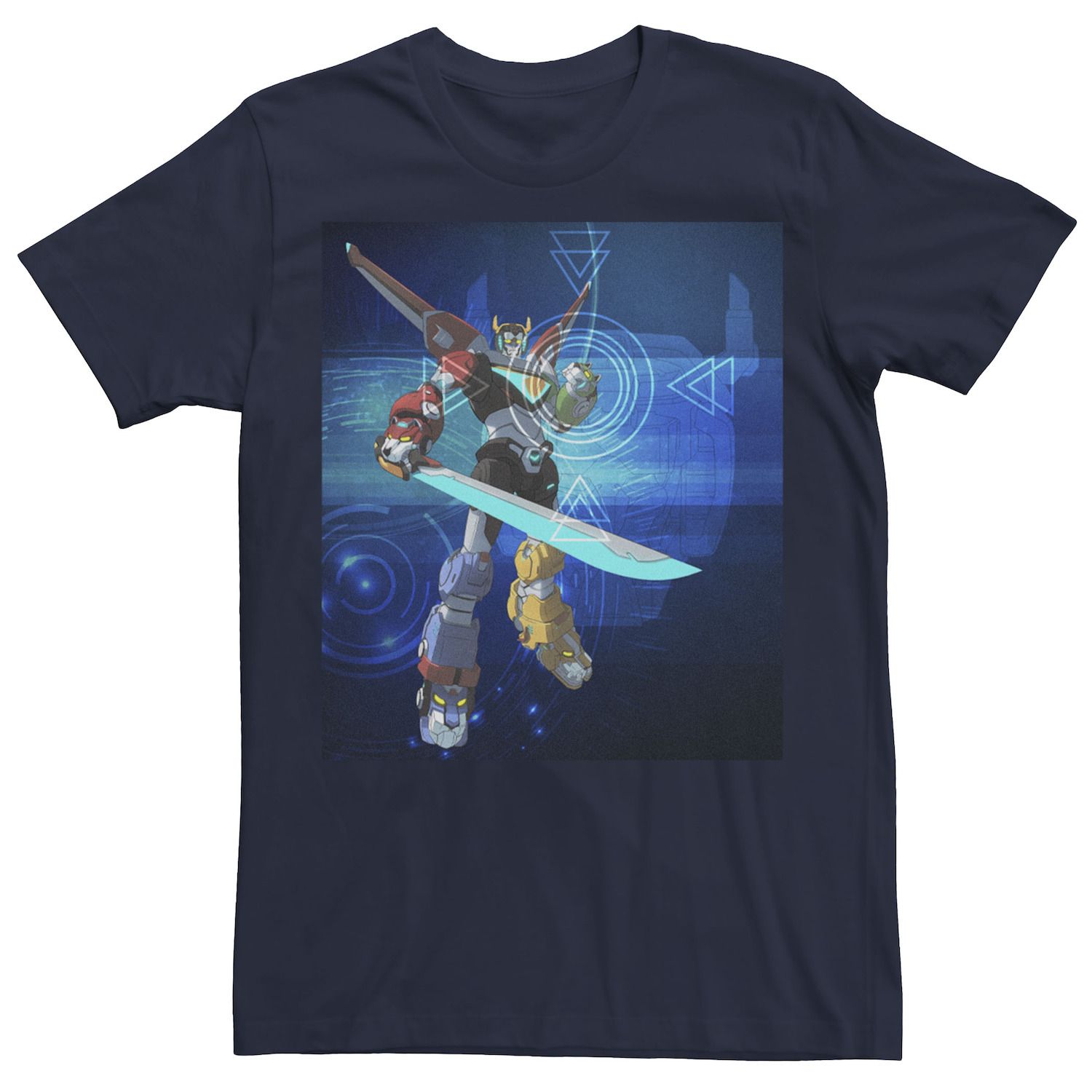 цена Мужская футболка Voltron Legendary Defender Target Portrait с графическим рисунком Licensed Character