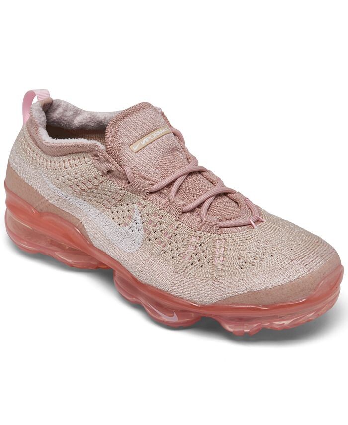 

Женские беговые кроссовки Air VaporMax 2023 Flyknit Next Nature от Finish Line Nike, цвет Oatmeal, White