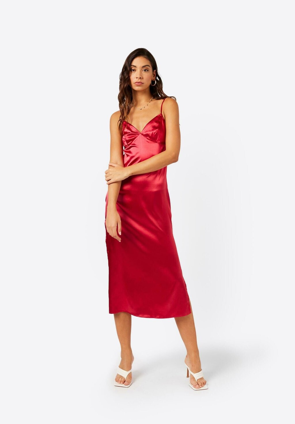 

Элегантное платье Urban Threads, красный