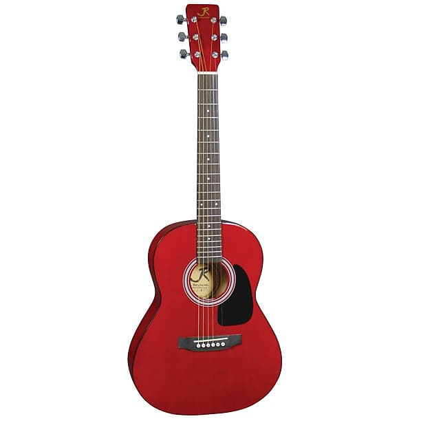 Акустическая гитара J. Reynolds 3/4 size guitar Transparent Red