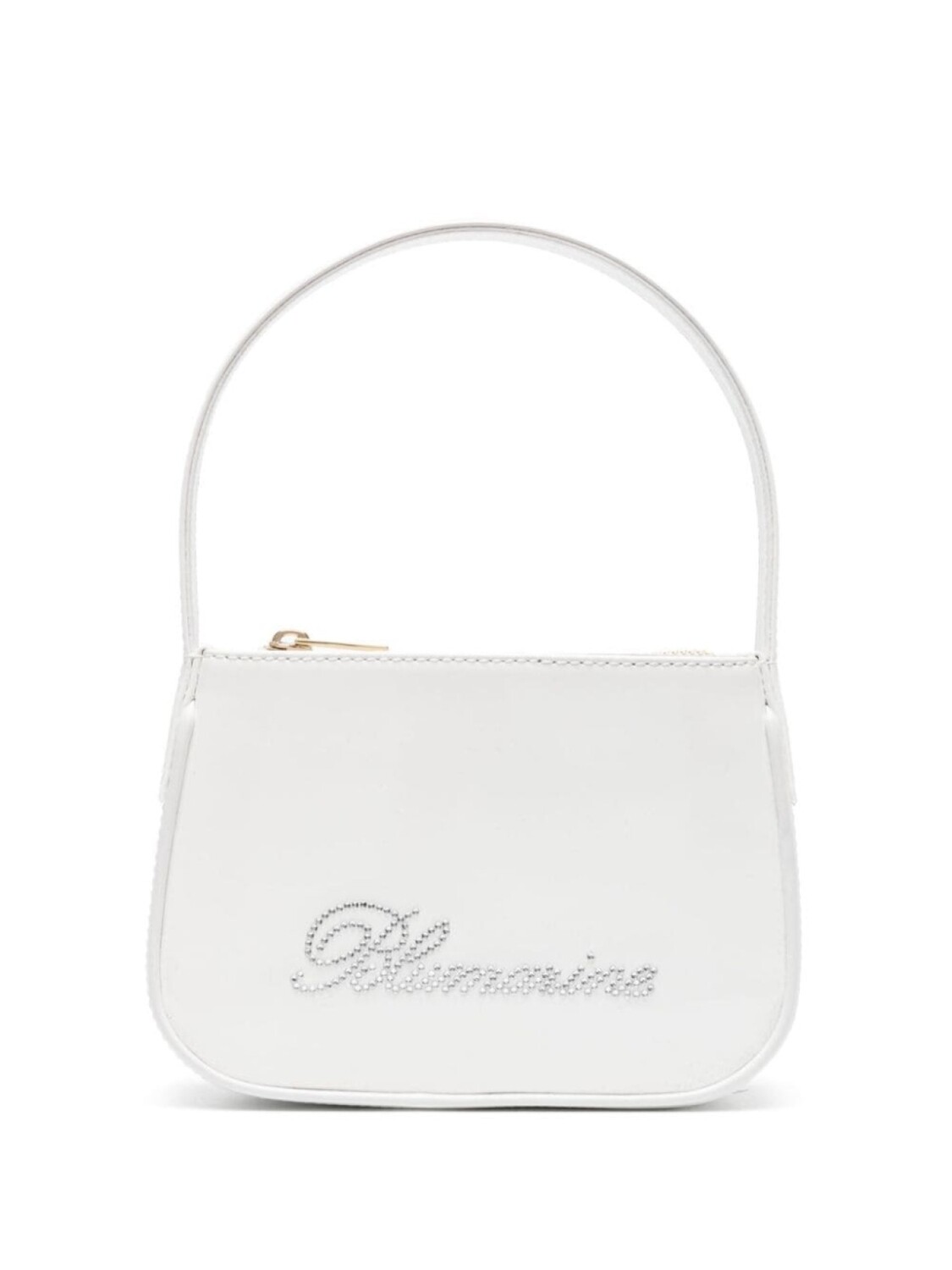 

Сумка на плечо со стразами Blumarine, белый