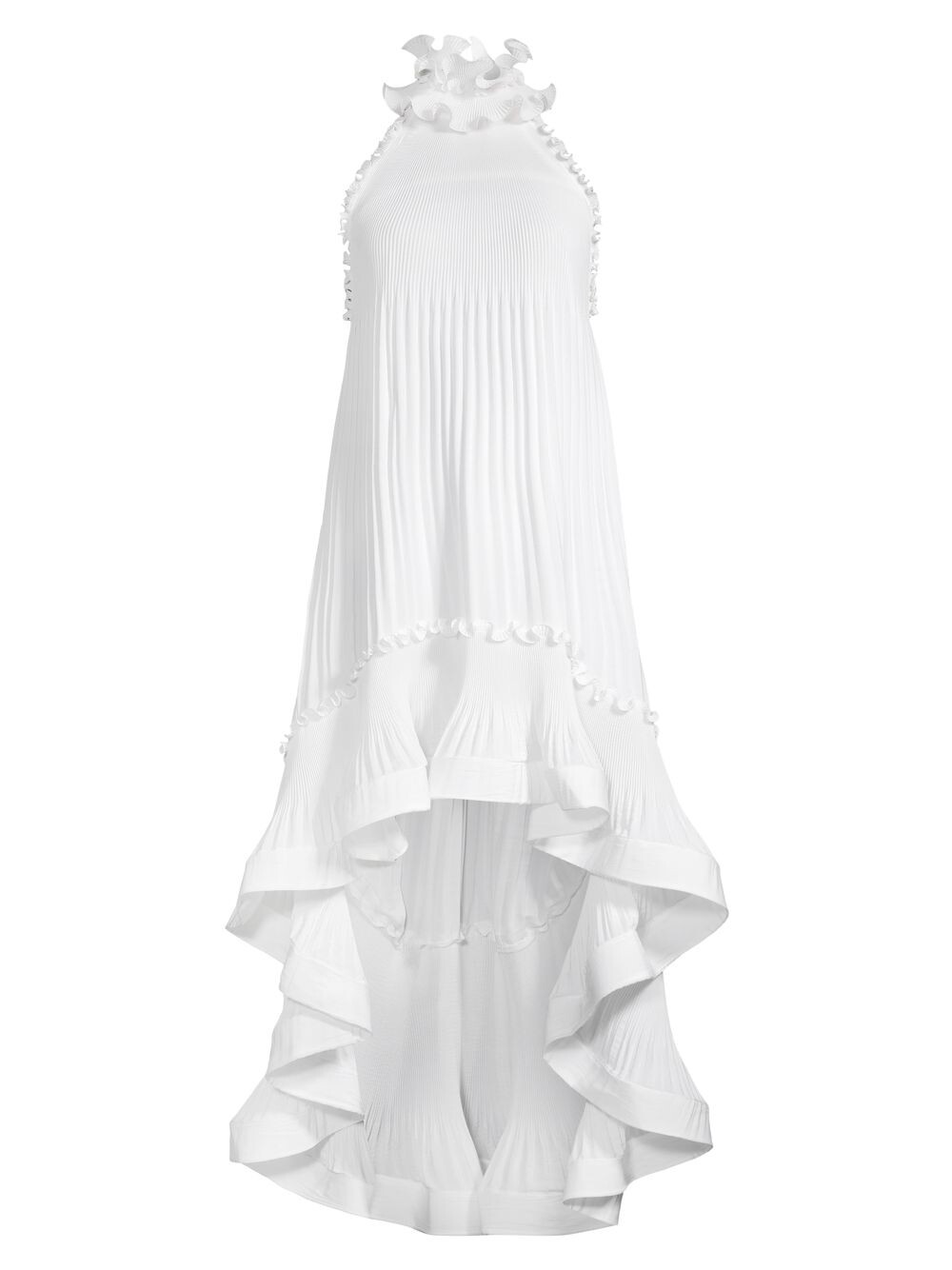 

Платье Aimee High-Low с рюшами Ungaro, белый