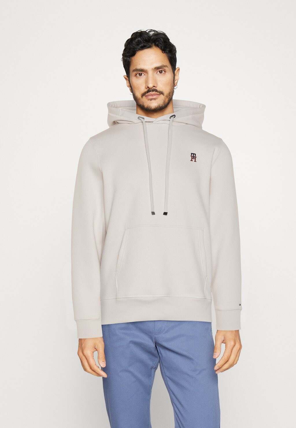 

Толстовка Tommy Hilfiger Small Hoody, состаренный белый, Серый