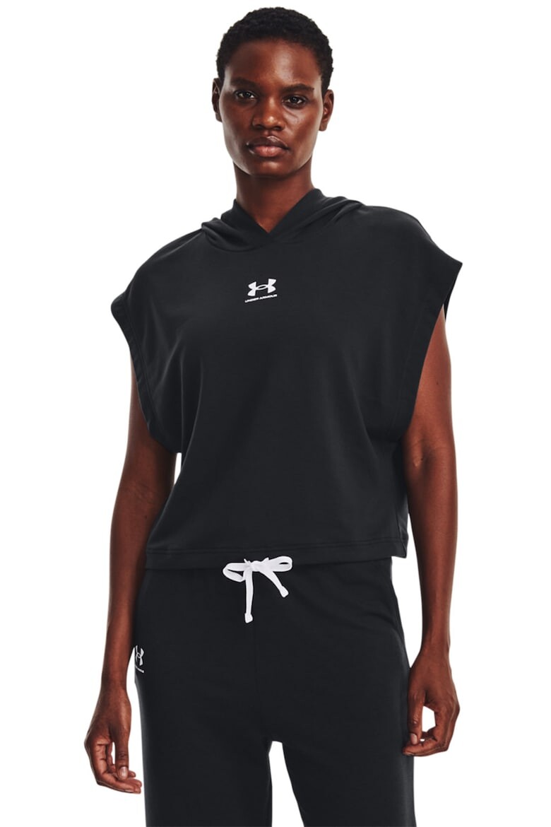 

Спортивная толстовка без рукавов Rival Under Armour, черный