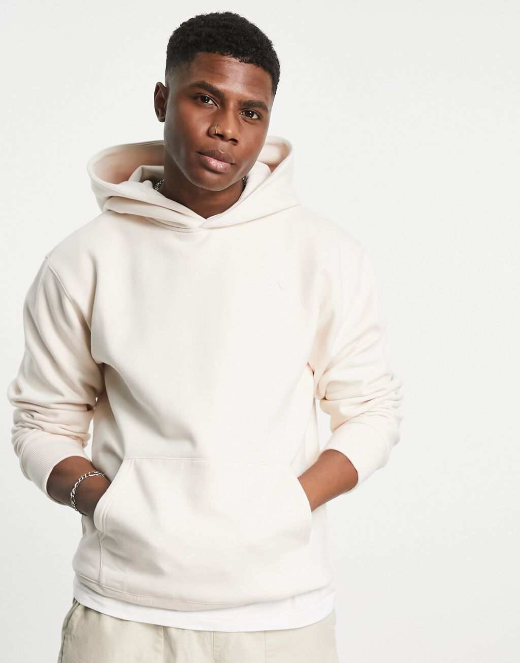 

Бежевая худи adidas Originals Adicolor Contempo, Бежевый