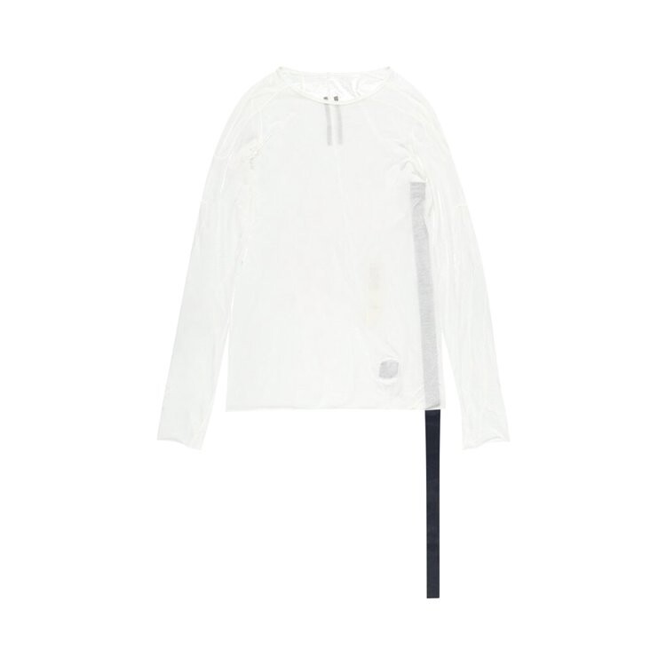

Футболка Rick Owens DRKSHDW Scarification Long-Sleeve 'Milk', белый