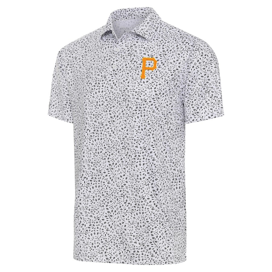 

Поло с коротким рукавом Antigua Pittsburgh Pirates, белый