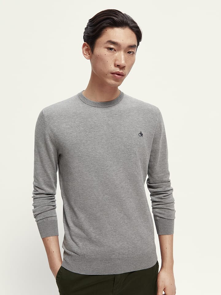 

Пуловер Scotch & Soda, серый